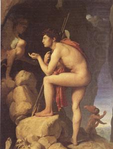 Oedipus Explains the RIddle of the Sphinx (mk05), Jean Auguste Dominique Ingres